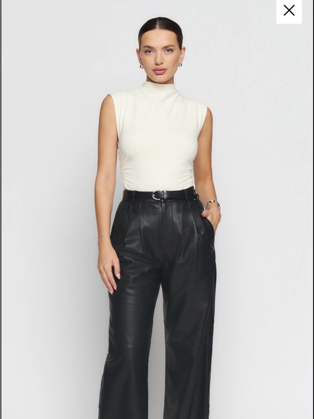 Reformation Lindy Knit Top